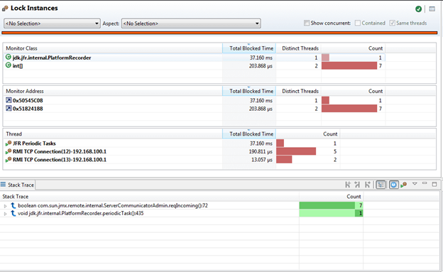 Lock Instances