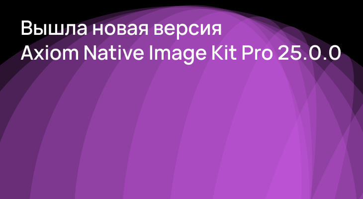Вышла новая версия Axiom Native Image Kit Pro 25.0.0