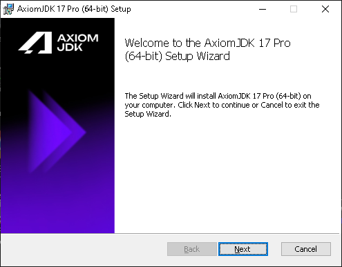 Руководство по установке — документация Axiom JDK 17.0.17b11 — Axiom JDK